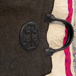 Tory Burch Grey Felt Tote